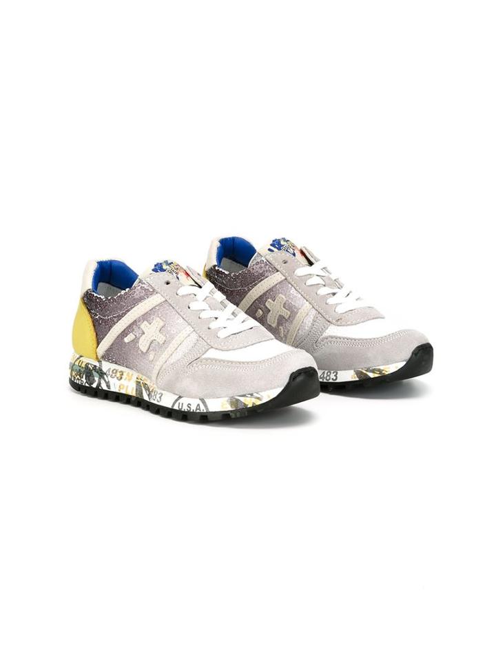 Premiata Kids Sky Sneakers, Girl's, Size: 32, Grey