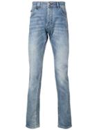 Philipp Plein Slim Faded Jeans - Blue