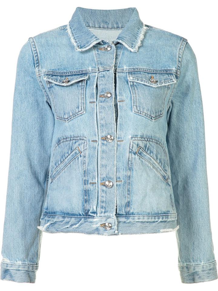 Derek Lam 10 Crosby Toby Classic Jean Jacket - Blue