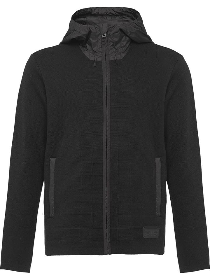 Prada Wool And Nylon Jacket - Black