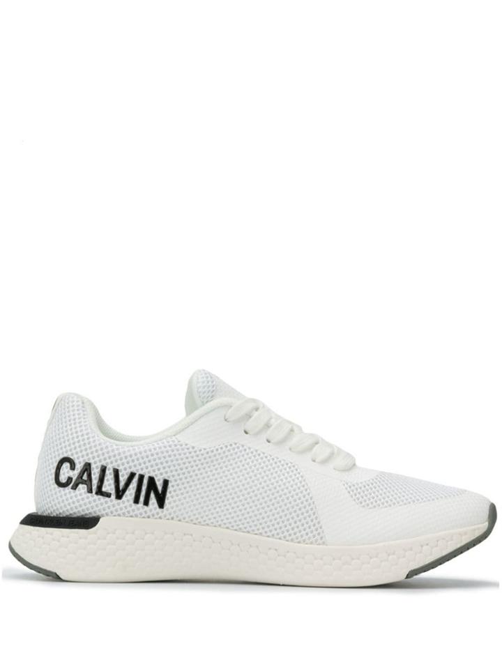 Calvin Klein Jeans Lace-up Running Sneakers - White