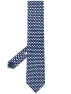 Salvatore Ferragamo Micro-pattern Tie - Blue