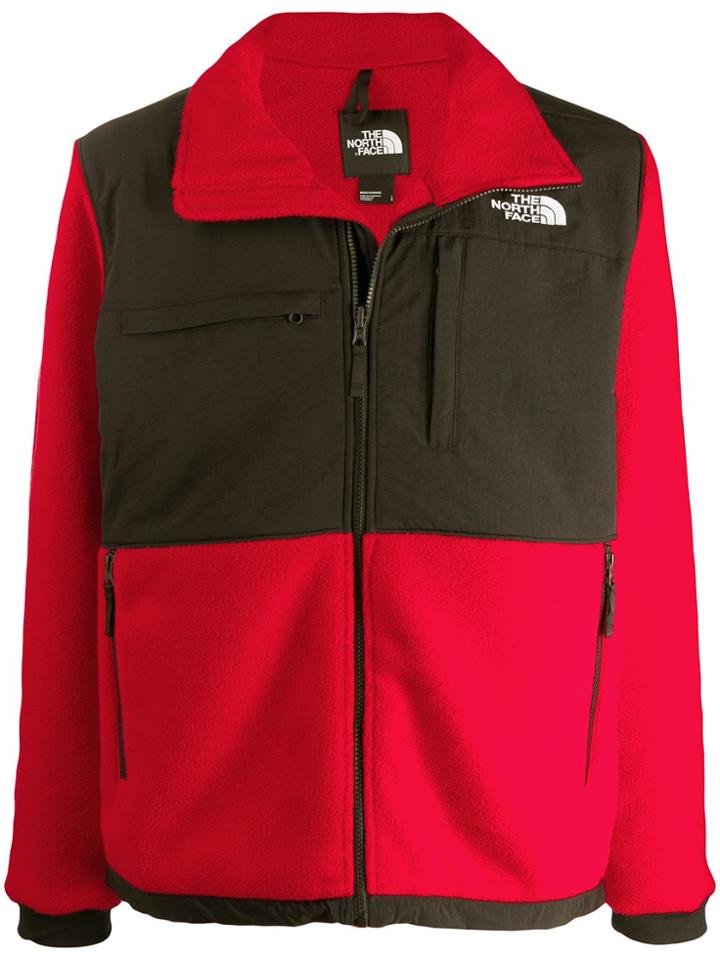 The North Face Teddy Fleece Zip-up Sweater - Red