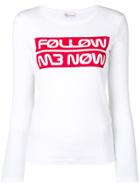 Red Valentino Follow Me Now Top - White