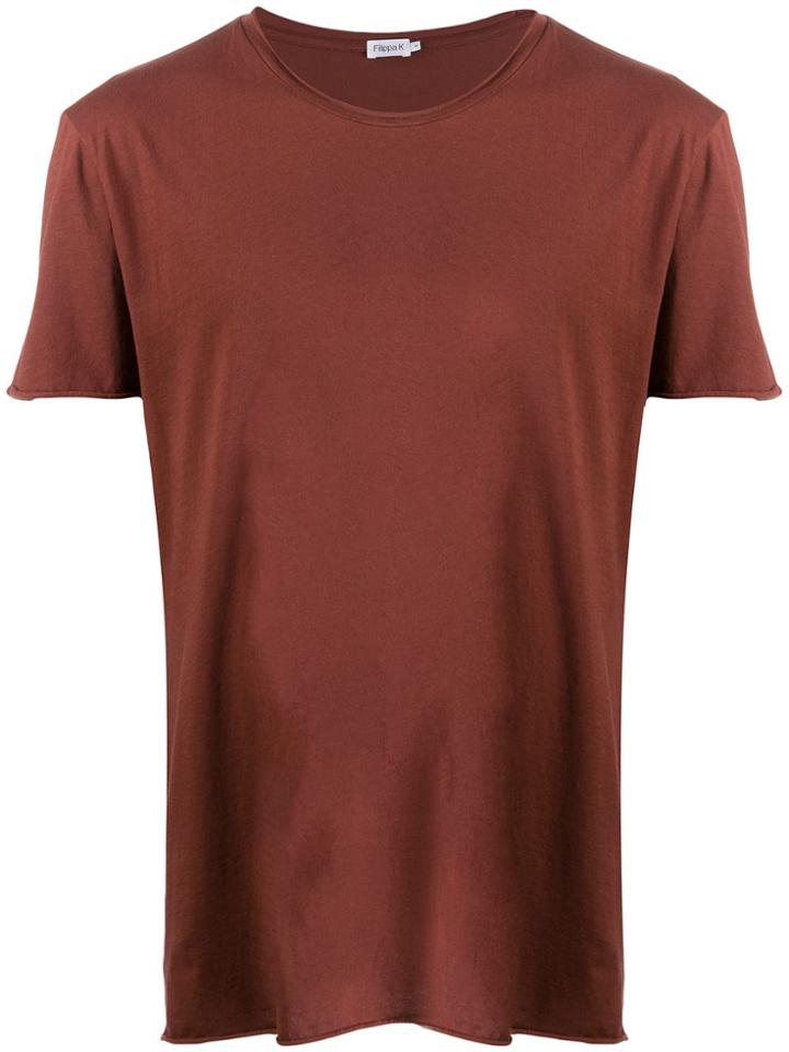 Filippa-k Short-sleeve Fitted T-shirt - Brown