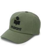 Isabel Marant Tyron Baseball Hat - Green