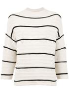 Osklen Striped Sweater - White