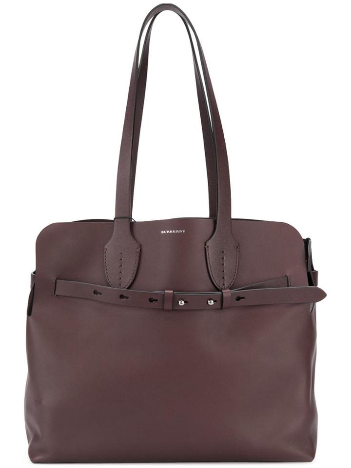 Burberry Medium Soft Tote Bag - Red