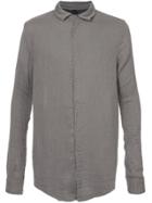 Poème Bohémien Casual Striped Shirt - Grey