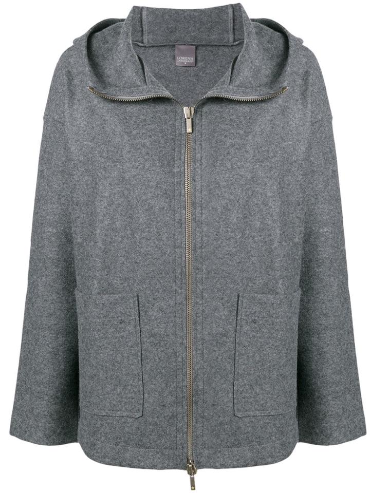 Lorena Antoniazzi Zipped Hoodie - Grey