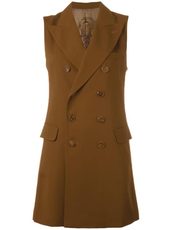 Jean Paul Gaultier Vintage 'voyage Autour Du Monde' Sleeveless Coat -