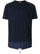 Cabane De Zucca Layered Hem T-shirt - Blue