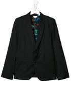 Paul Smith Junior Teen Single Breasted Blazer - Black