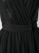 Pinko Tulle Overlay Dress - Black