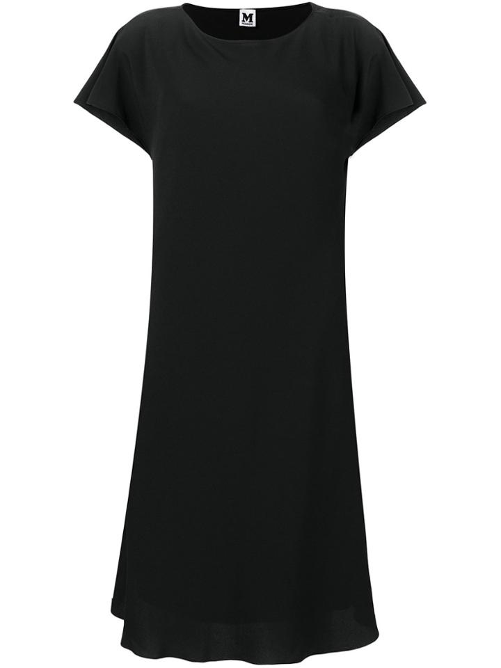 M Missoni Cap Sleeve Shift Dress - Black