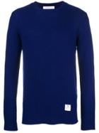 Department 5 Plain Knit Sweater - Blue
