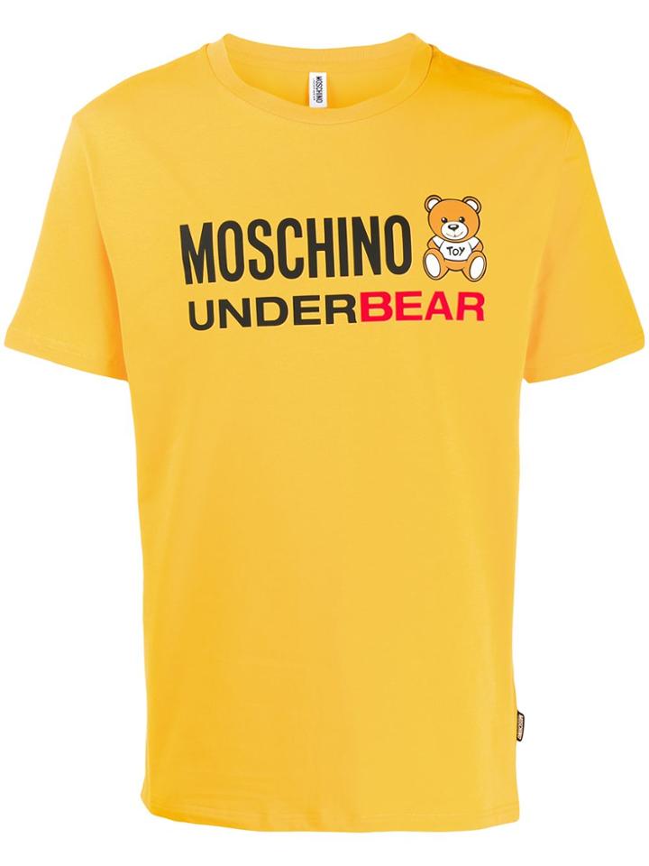 Moschino Underbear Crewneck T-shirt - Yellow