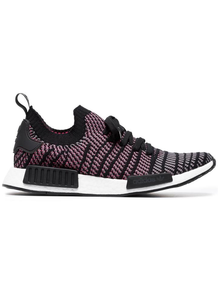 Adidas Black Nmd R1 Stlt Primeknit Sneakers