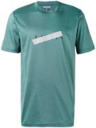 Lanvin Reflective Panel Logo T-shirt - Green