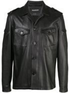 Neil Barrett Nappa Shirt Jacket - Black