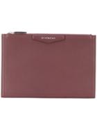 Givenchy 'antigona' Clutch Bag - Red