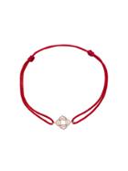 Tinyom Red Chakra 18k Yellow Gold Bracelet