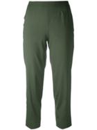 Piazza Sempione Cropped Trousers - Green