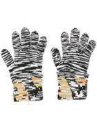 Missoni Knitted Gloves - Black