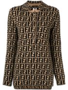 Fendi Pre-owned Long Sleeve Tops - Brown