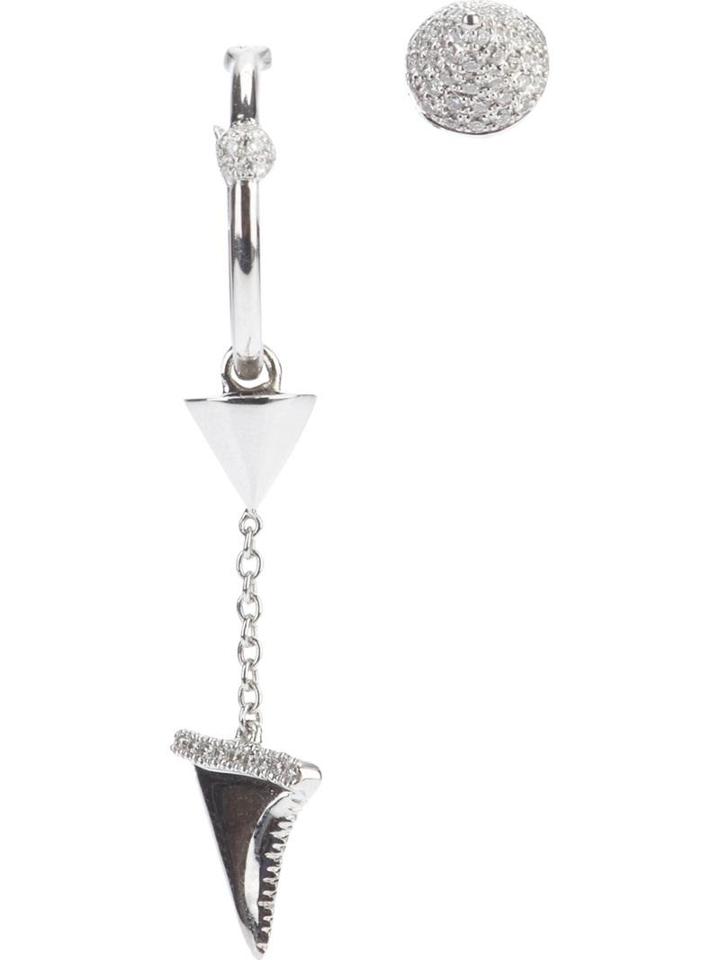 Elise Dray Shark Teeth Earrings