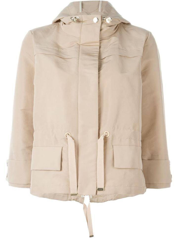 Moncler Corail Jacket, Women's, Size: 1, Nude/neutrals, Polyamide/polyester