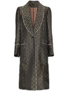 Golden Goose Deluxe Brand Anartia Jacquard Coat - Green