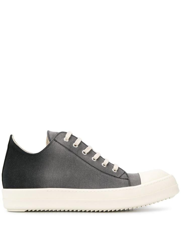 Rick Owens Drkshdw Gradient Lace-up Sneakers - Black