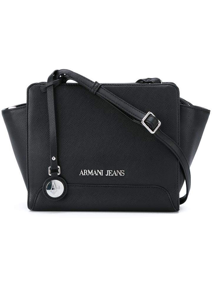 Armani Jeans Removable Strap Crossbody Bag, Women's, Black