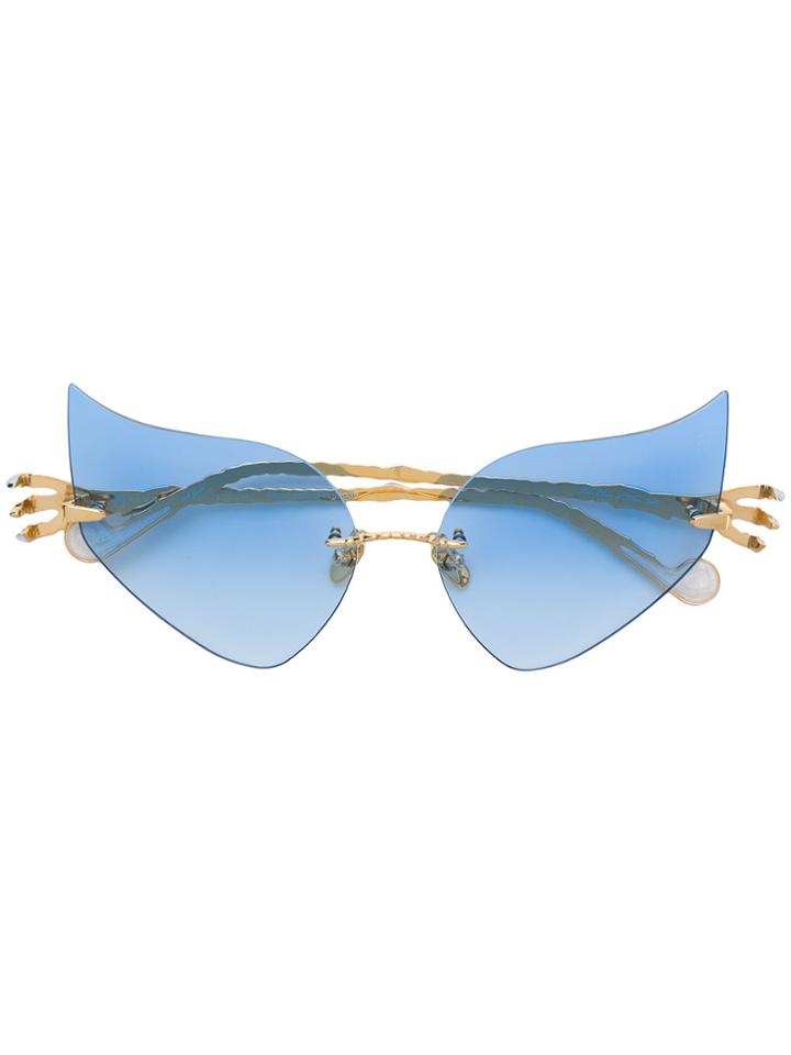 Anna Karin Karlsson The Claw And The Nest Cat Eye Sunglasses -