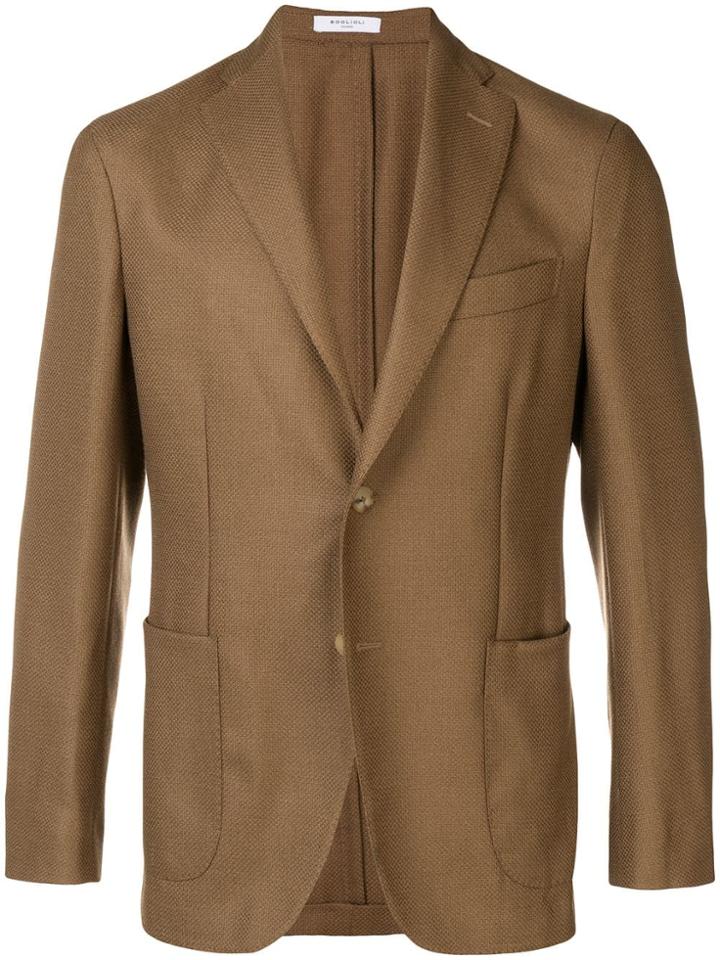 Boglioli Single-breasted Blazer - Neutrals