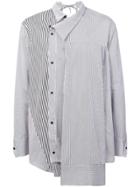 Bmuet(te) Striped Asymmetric Shirt - Black