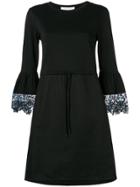 See By Chloé Fitted Waist Summer Sdress - Black