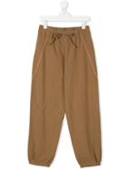 Caffe' D'orzo Milena Loose Fit Trousers - Brown