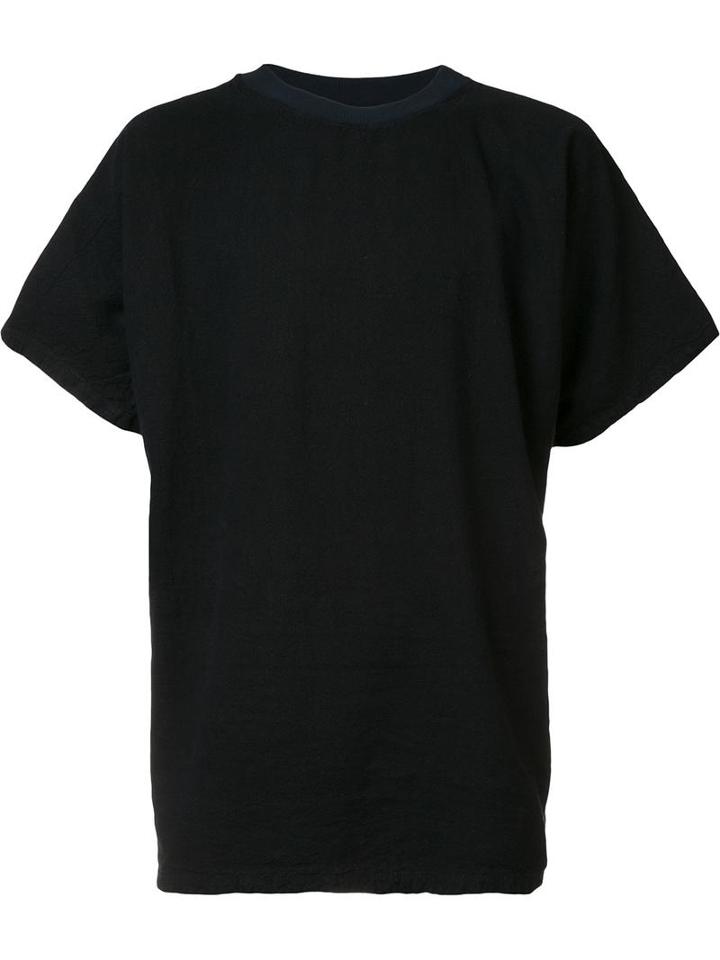 The Squad Long Length T-shirt, Men's, Size: Medium, Black, Linen/flax/rayon