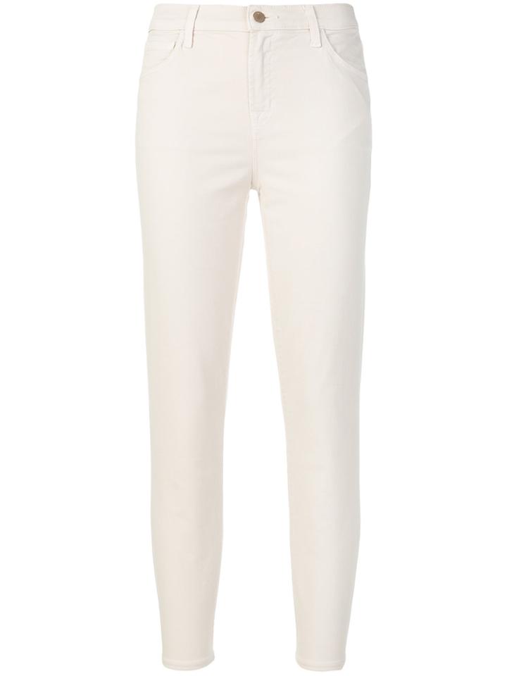 J Brand Cropped Trousers - White