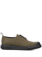 Prada Rubber Toe Lace-up Shoes - Green