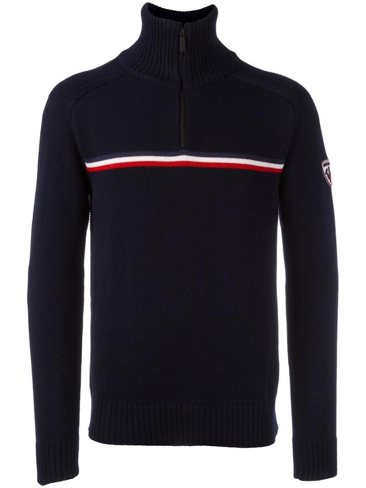 Rossignol 'gravity' Top Zip Jumper, Men's, Size: Xl, Blue, Virgin Wool