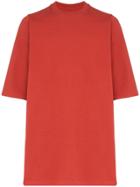 Rick Owens Oversized Short-sleeve T-shirt - Red