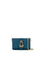 Michael Michael Kors Crossbody Clutch Bag - Blue