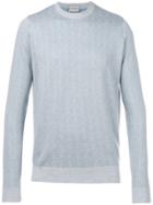 John Smedley Crew Neck Sweater - Blue