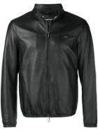 Emporio Armani Ziparound Jacket - Black