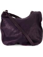 Guidi Zipped Shoulder Bag - Pink & Purple