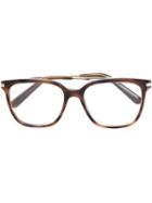 Chloe Eyewear - Square Frame Glasses - Women - Acetate/metal - 52, Brown, Acetate/metal