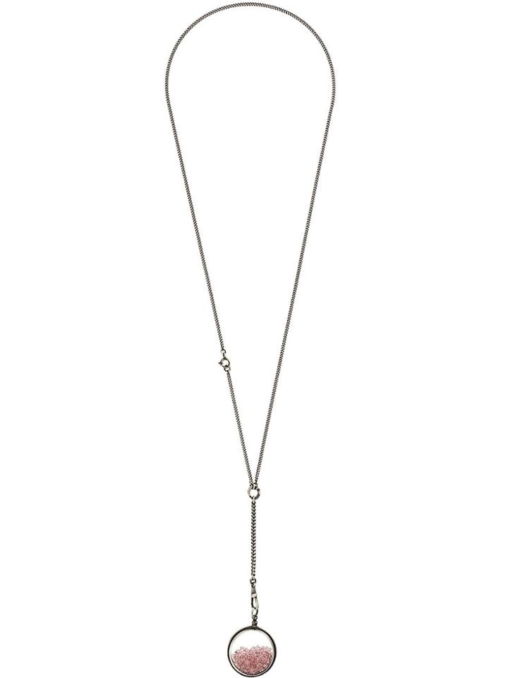 Ann Demeulemeester Quartz Necklace - Silver